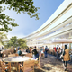 Illustration for article titled Norman Foster on Apple's HQ: Over 1,000 Bikes, Four-Story Glass Doors